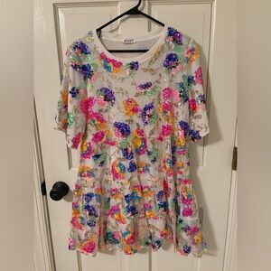 Colorful Sequin Dress